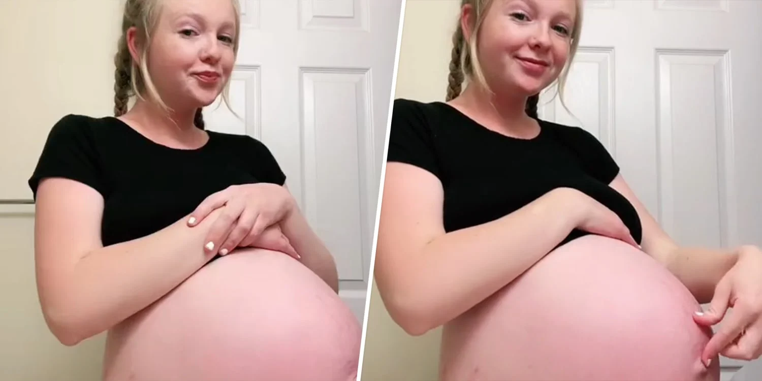 Pregnant woman belly