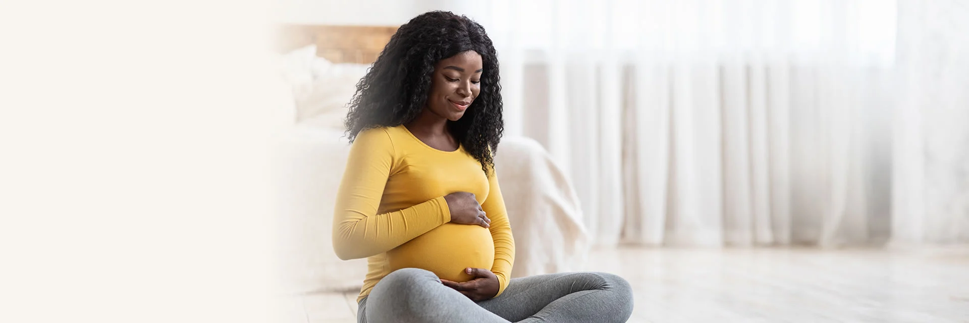 Pregnant woman belly
